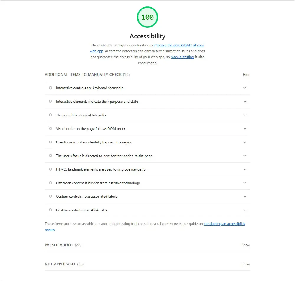 Rapport Lighthouse
